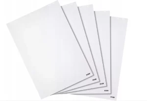 Blocco fogli 680x980mm QUADRETTATI - 100 fogli (5 set x 20 fogli), per lavagne portablocco