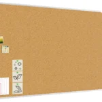 Bacheca in sughero (cornice in alluminio) 250x120 cm