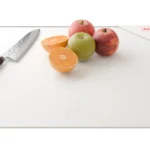 Tagliere in Vetro Universale BIANCO 52x60cm Protezione per Piani Cottura, Piano di Lavoro, in Vetro Temperato