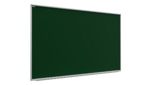 Lavagna MAGNETICA verde da gesso in cornice in alluminio 170x100 cm