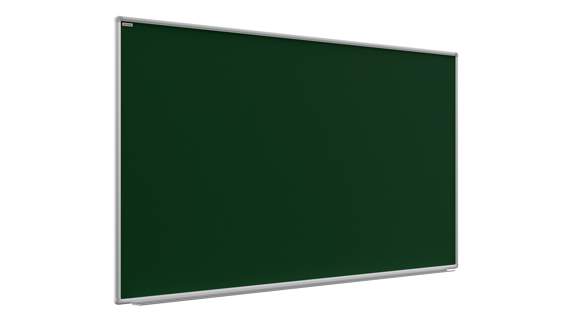 Lavagna MAGNETICA verde da gesso in cornice in alluminio 170x100 cm