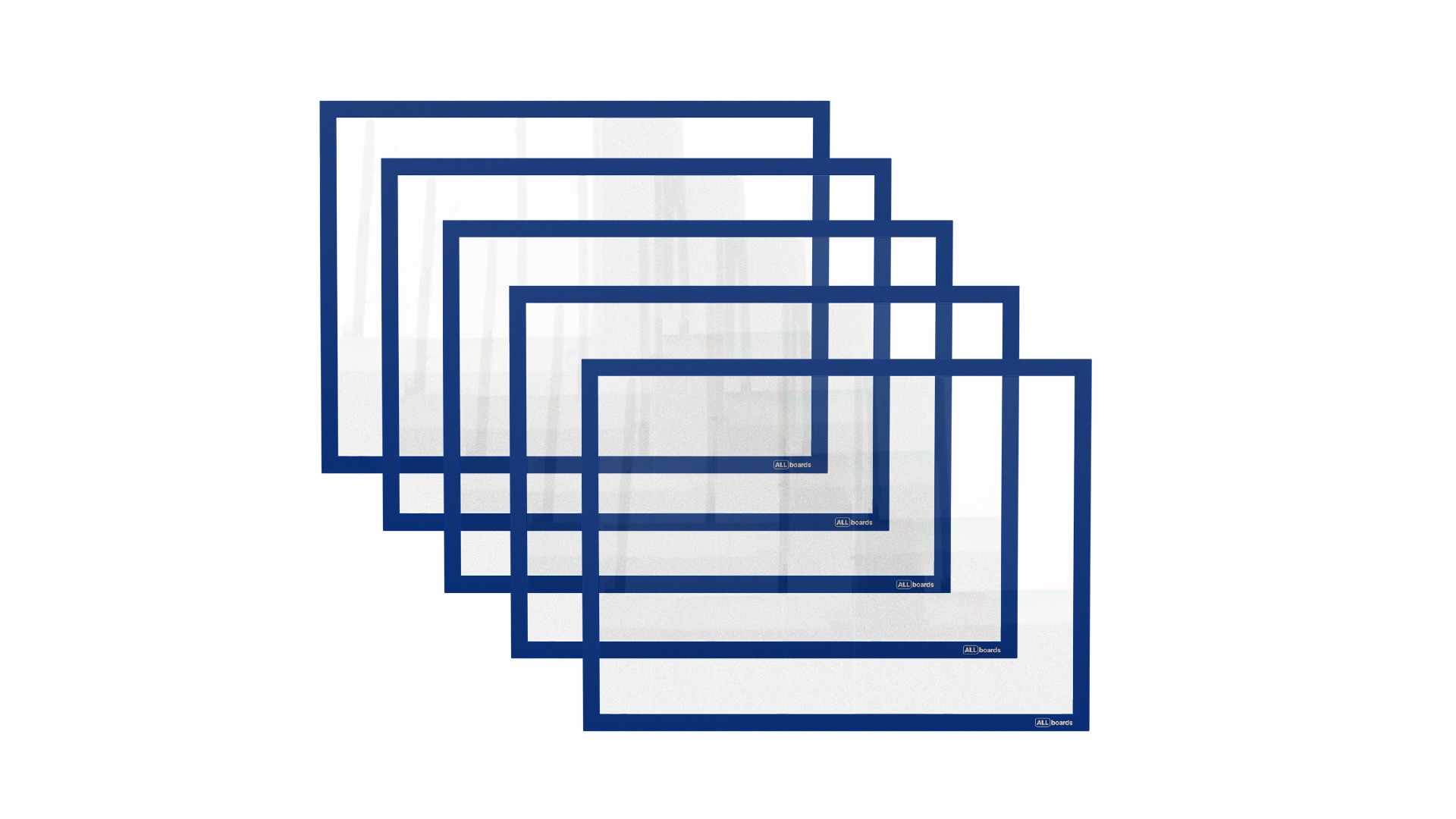 Busta portafogli magnetica A4 BLU - set 5 pezzi - immagine 7