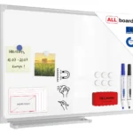 Lavagna magnetica cancellabile a secco bianca 60x40 cm CLASSIC A7