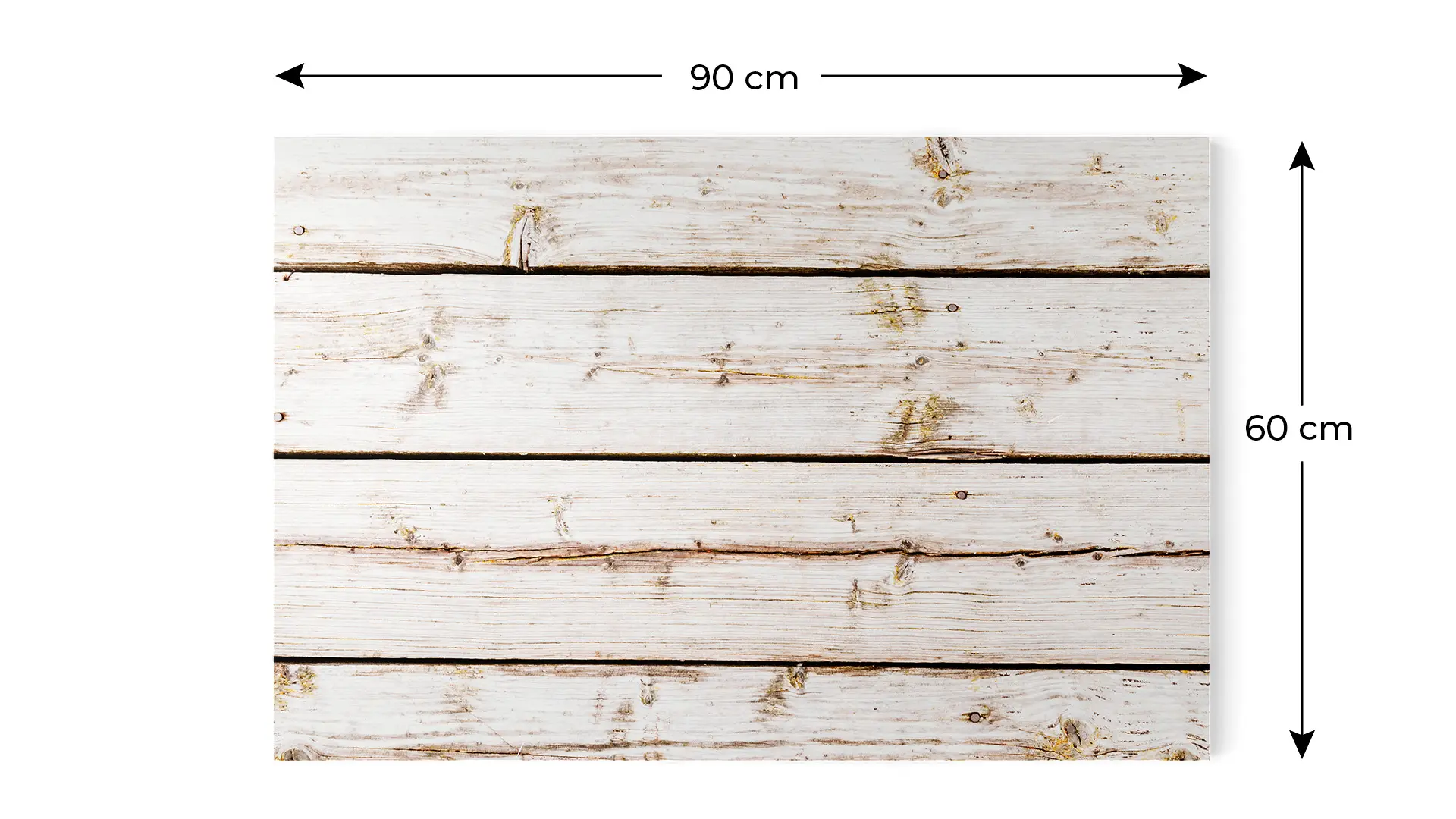 Lavagna magnetica in acciaio LEGNO BIANCO 90x60cm METALboards lastra adatta per tutti i tipi di calamite + set di accessori GRATIS - immagine 4