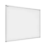 Lavagna magnetica bianca smaltata PER PROIEZIONE P4 150x150cm MEGAboards cancellabile a secco con cornice in alluminio