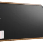 Lavagna MAGNETICA nera da gesso in cornice di legno 200x100 cm