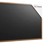 Lavagna magnetica resistente all'acqua 200x120 cm con cornice in legno CLASSICO MARRONE + gratis
