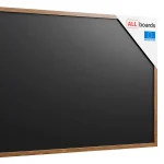 Lavagna magnetica resistente all'acqua 200x120 cm con cornice in legno CLASSICO MARRONE + gratis