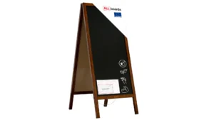 OUTLET Lavagna per gesso a cavalletto bifacciale 150x61 cm