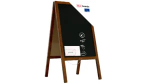 OUTLET Lavagna per gesso a cavalletto bifacciale 118x61 cm