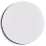 Pannello magnetico rotondo bianco CERCHIO diametro 60cm - lavagna bianca senza cornice