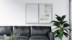 Bacheca portavvisi magnetica bianca 120x120cm anta e struttura in alluminio