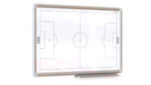 Lavagna tattica CALCIO 60x40 cm lavagna per allenatori, bianca magnetica