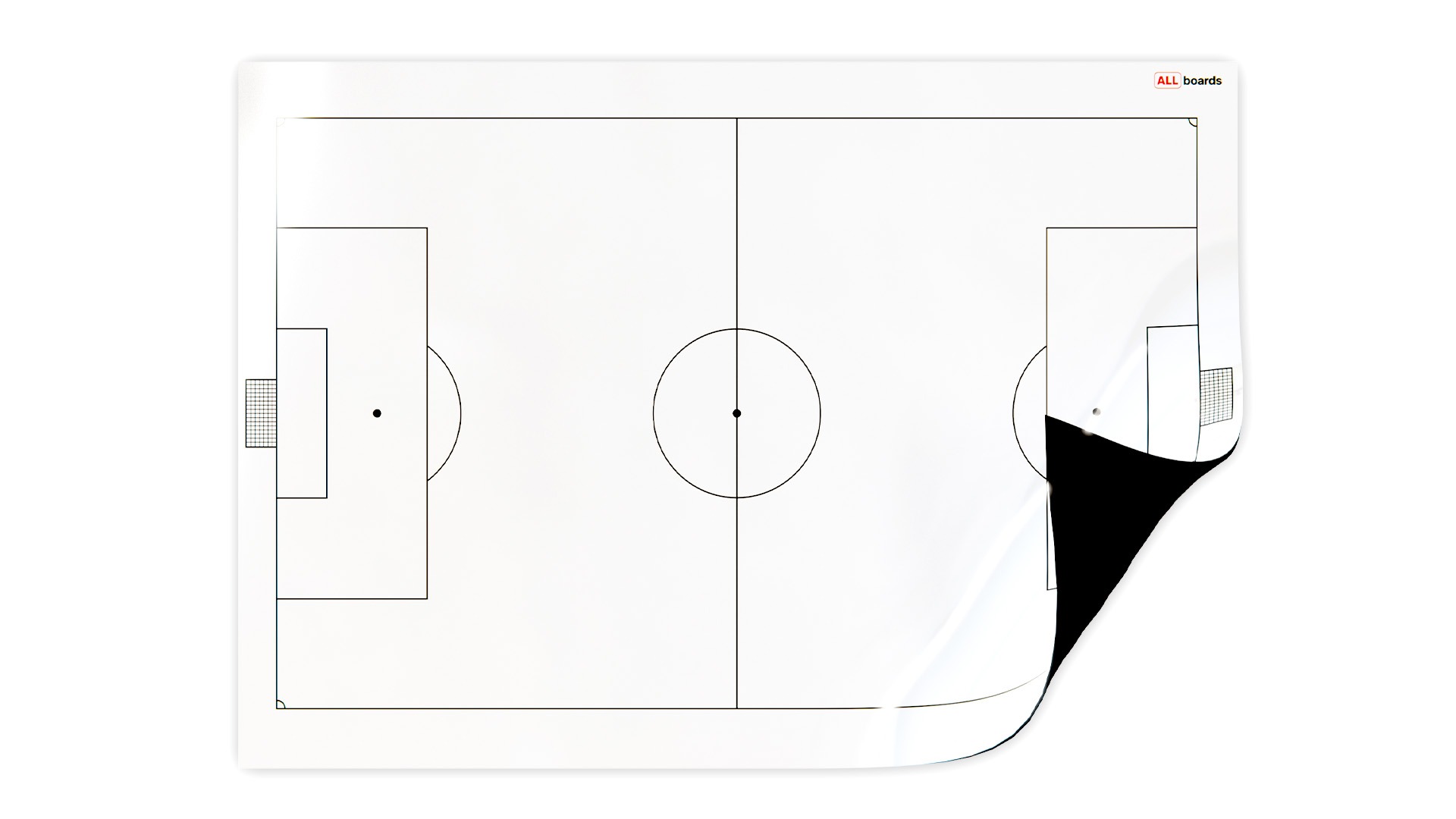 Foglio magnetico CAMPO DA CALCIO scrivibile e cancellabile, formato A4