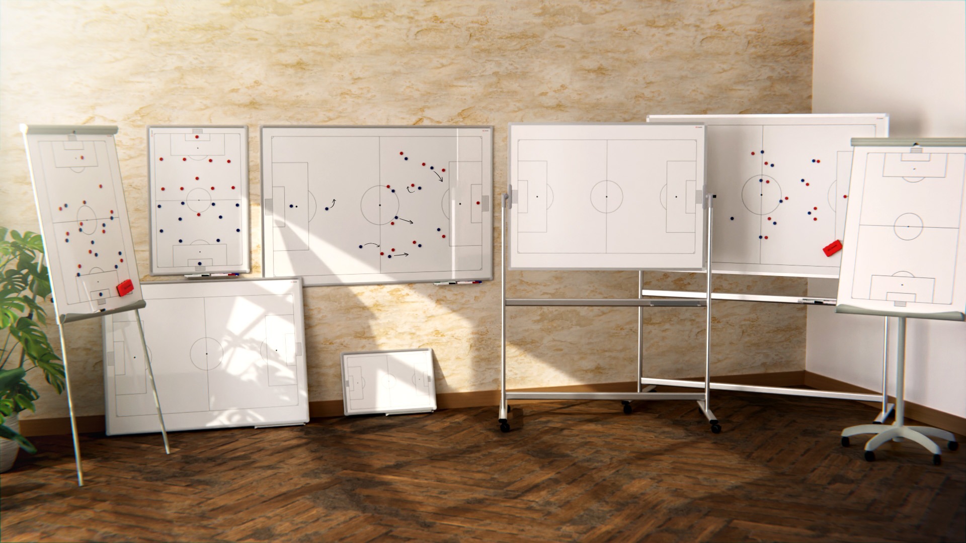 Foglio magnetico CAMPO DA CALCIO scrivibile e cancellabile, formato A4 - immagine 5