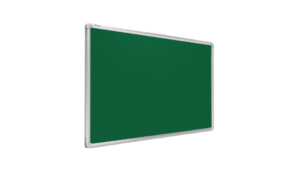 Lavagna colorata con superficie in feltro 200x120 cm - verde