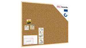 OUTLET Bacheca in sughero (cornice in legno) 120x90 cm