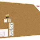 Bacheca in sughero (cornice in legno) 180x100 cm