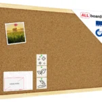 Bacheca in sughero (cornice in legno) 60x40 cm