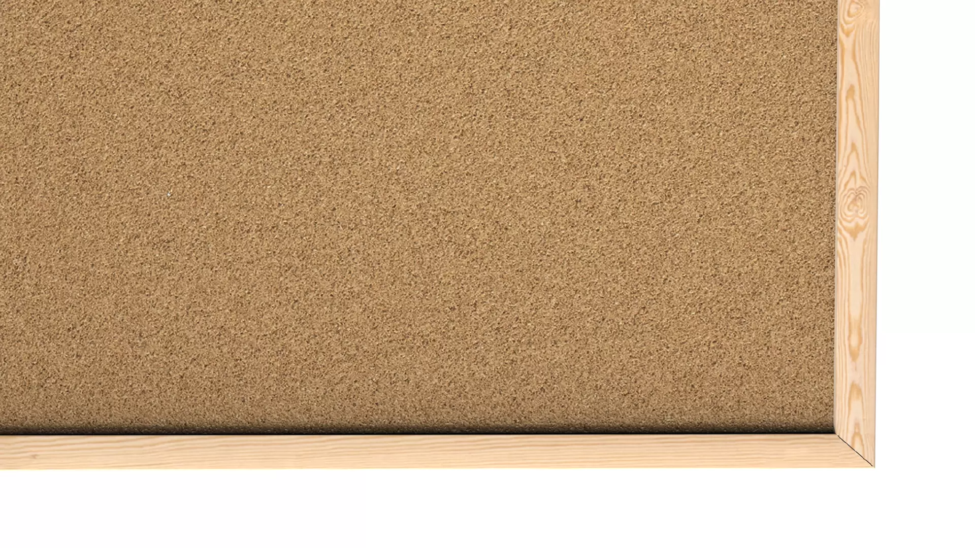 Quartet 300B Bordo In Sughero Per Bacheca - 122x12,7 Cm, Telaio In Rovere Naturale, Superficie Autorigenerante - 2