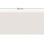 Bacheca In Sughero DollarBoss 122x91 Cm – Cornice Legno Bianco Vintage – Per Ufficio E Casa