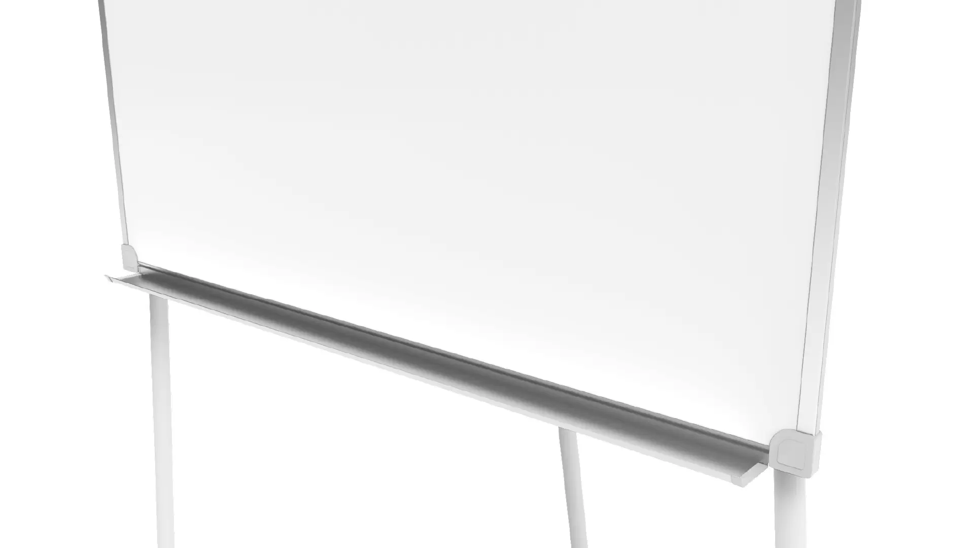 Lavagna portablocco magnetica cancellabile a secco 100x70 cm con treppiede - immagine 7