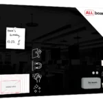 Lavagna in vetro nera magnetica 60x40 cm CLASSIC + GRATIS