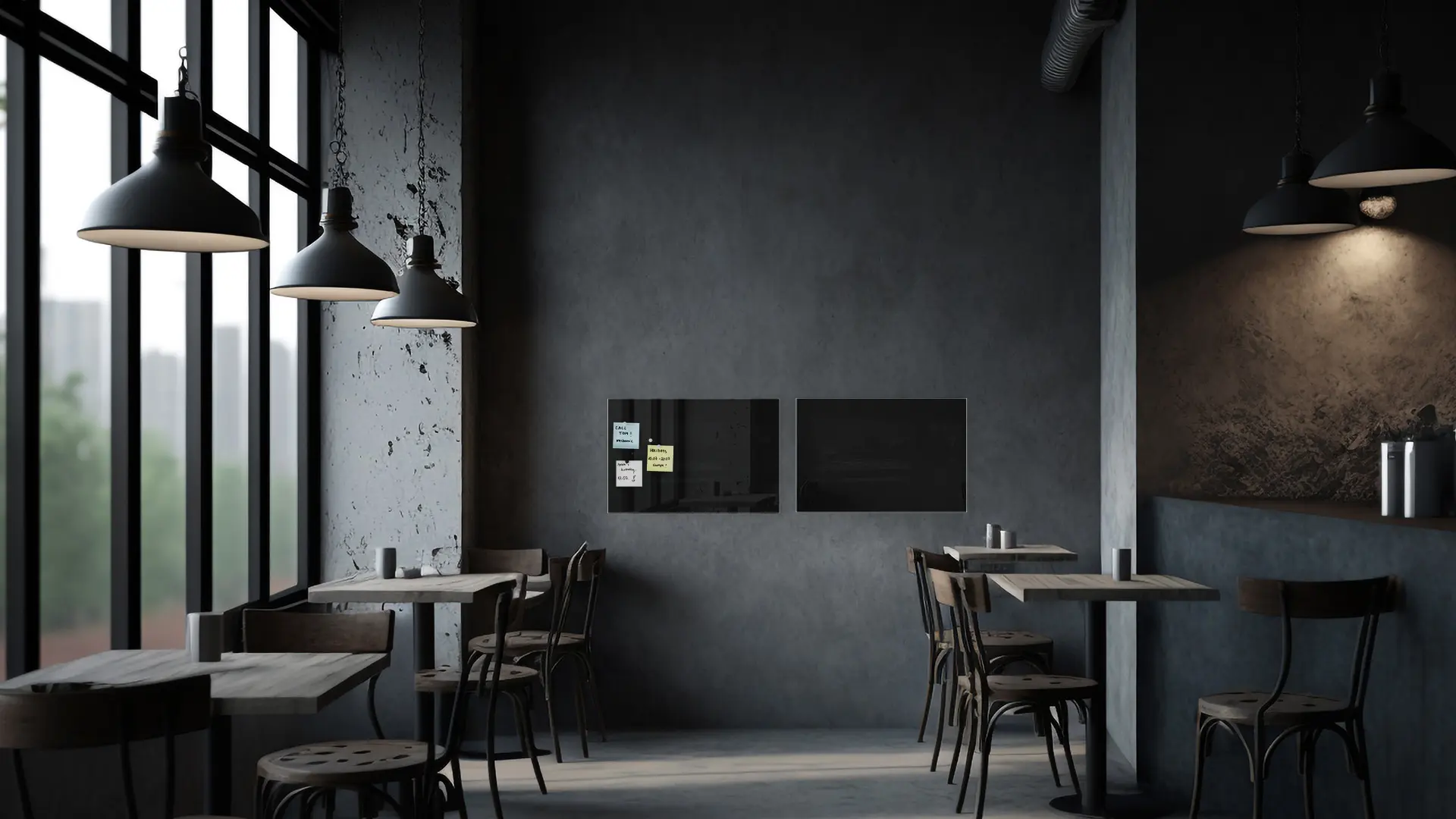 Lavagna in vetro nera magnetica 60x40 cm CLASSIC + GRATIS - immagine 4