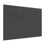 Lavagna in vetro grigia scura magnetica 60x40 cm - senza cornice, per calamite al neodimio