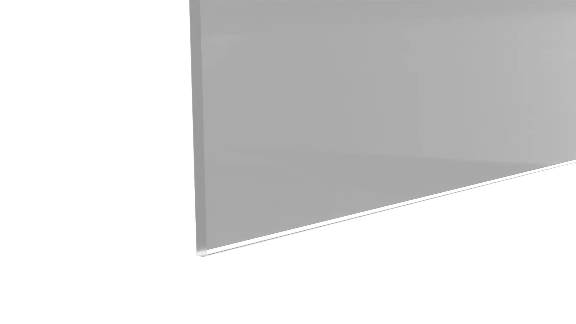 Lavagna in vetro griga magnetica 60x40 cm - senza cornice, per calamite al neodimio - immagine 8