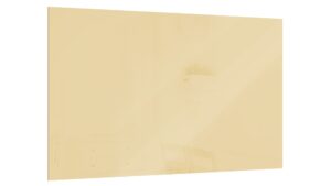 Lavagna in vetro Cappuccino 60x40cm - senza cornice, per calamite al neodimio