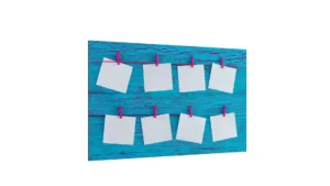 LAVAGNA IN VETRO MAGNETICA CON STAMPA MOTIVO PLANNER 60X40