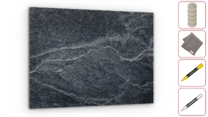 Quadro in vetro PIETRA SCURA 60x40 cm + set di accessori GRATIS
