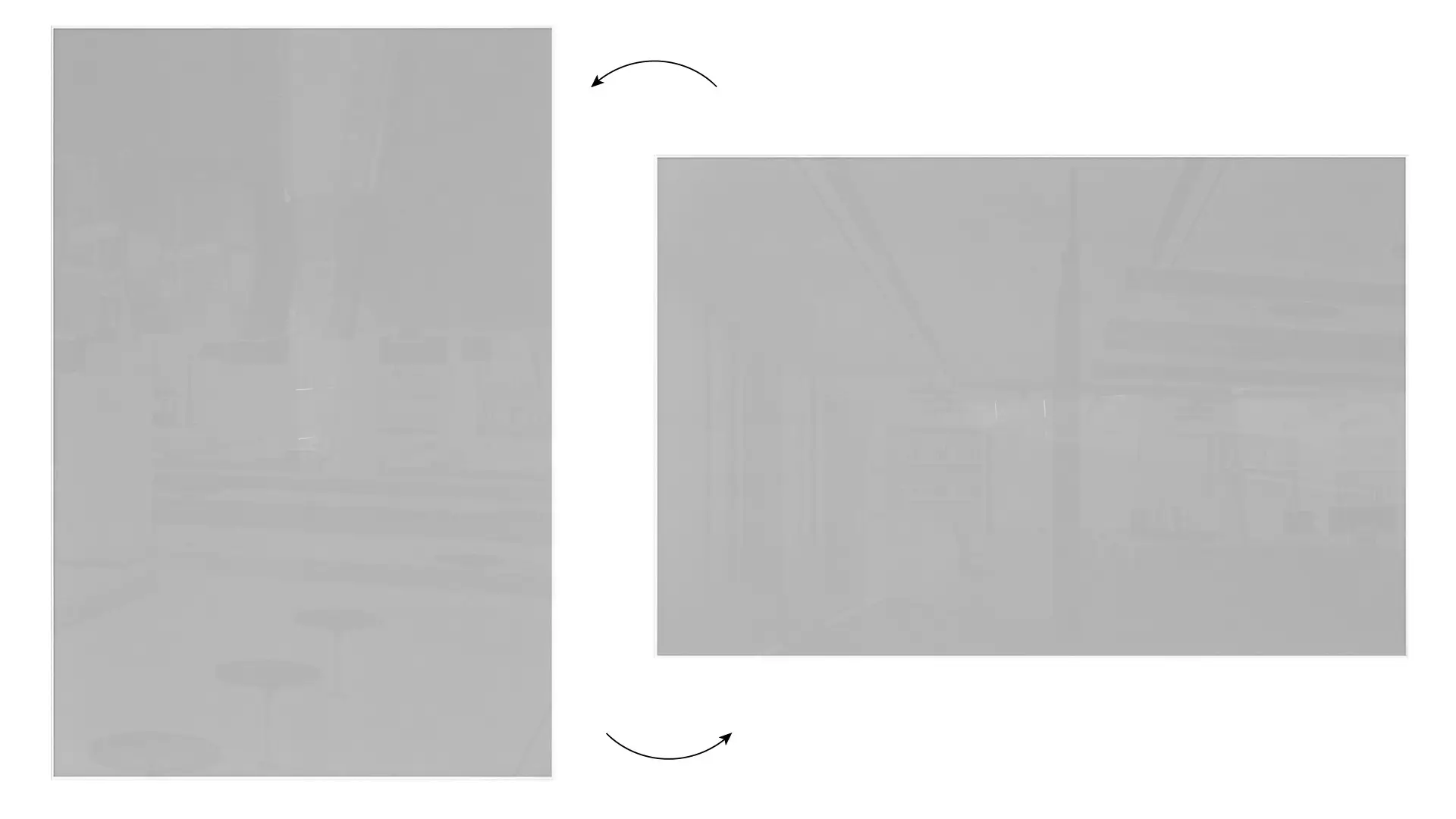 Lavagna in vetro grigia magnetica 90x60 cm - senza cornice, per calamite al neodimio - immagine 5