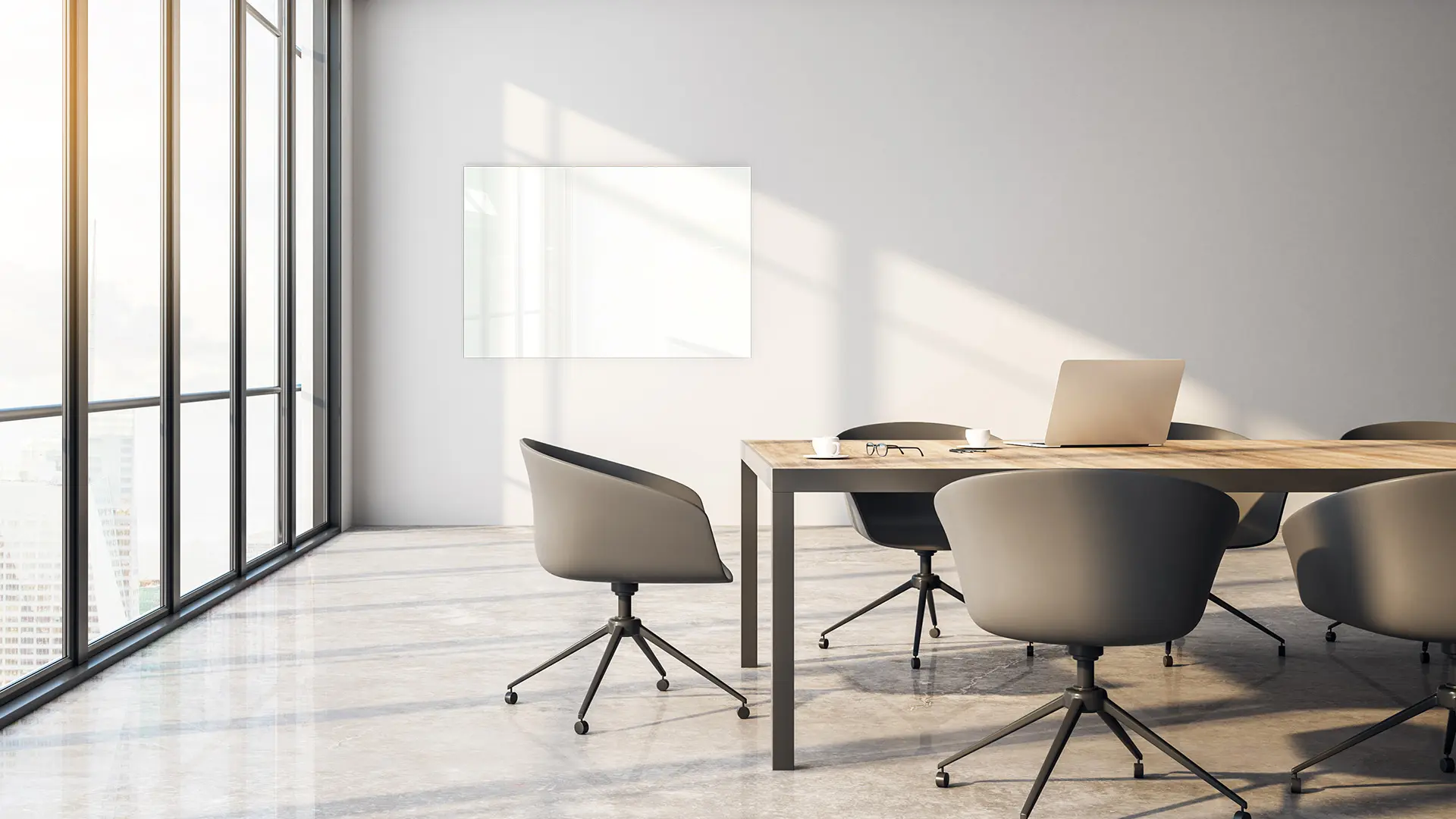 Lavagna in vetro bianca magnetica 90x60 cm CLASSIC + GRATIS - immagine 3