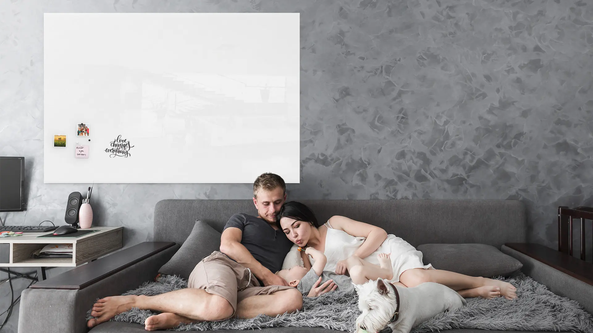Lavagna in vetro magnetica 180x120 cm Premium SUPERWHITE + GRATIS - immagine 13