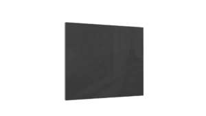 Lavagna in vetro grigia scura magnetica 45x45 cm - senza cornice, per calamite al neodimio