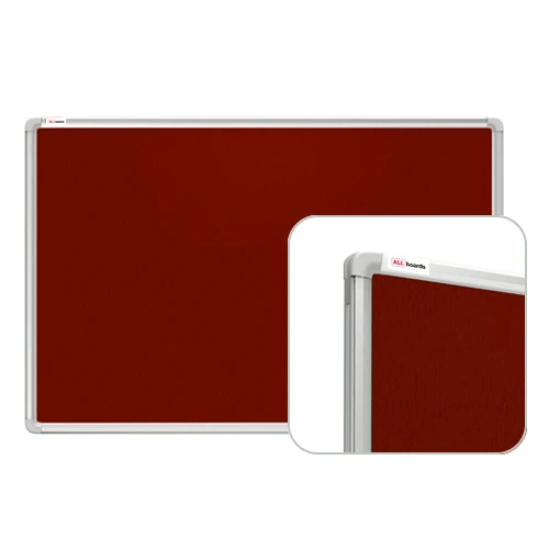 Cornice in alluminio - rosso