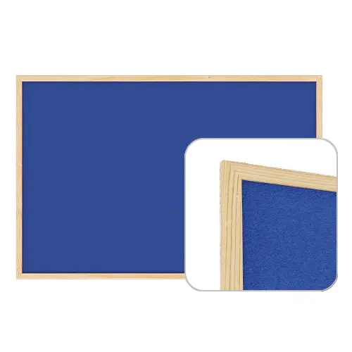 Cornice in legno - blu