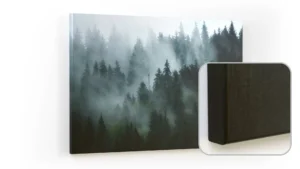 Lavagna magnetica CANVASboards 90x60cm - Bosco Annebbiato