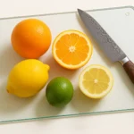 Tagliere in vetro TRASPARENTE 30×40 cm tagliere piano in vetro per cucina protettivo