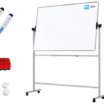 Lavagna mobile TM Idea bifacciale girevole magnetica e cancellabile 150x100 cm - serie FLEX