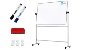 Lavagna mobile TM Idea bifacciale girevole magnetica e cancellabile 150x100 cm - serie FLEX
