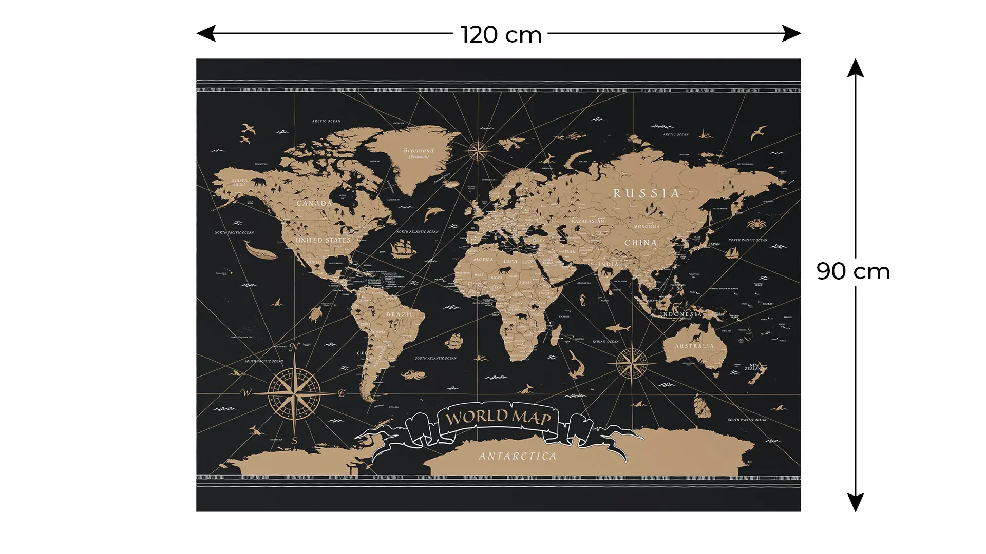 Lavagna per calamite METALboards, mappa nera 120x90 cm + kit di accessori GRATIS - immagine 2