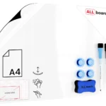 Lavagnetta magnetica A4 per frigorifero + GRATIS