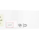 Lavagna magnetica cancellabile SLIMboard senza cornice 60x15 cm