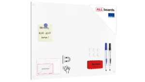 Lavagna magnetica cancellabile SLIMboard senza cornice 60x40 cm + GRATIS