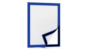 Cornice autoadesiva blu A4