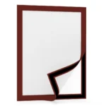 Cornice autoadesiva rossa A4