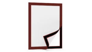 Cornice autoadesiva rossa A4